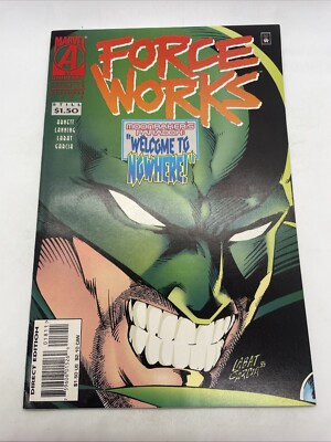Force Works Moonraker's Paradoh Welcome to Nowhere #18 Dec 1995, Marvel Comics