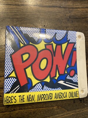 America Online CD R00790 Comic Themed Sealed AOL Promo NEW Rare