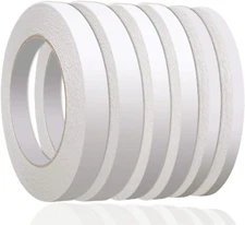 236 Yards Double Sided Tape for Crafts, 6 Rolls Two Sided Tapes