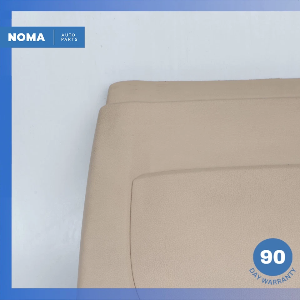 09-13 BMW F10 550i 740i Cubierta del panel trasero del asiento inferior delantero izquierdo o derecho OEM Foto 4 de 4