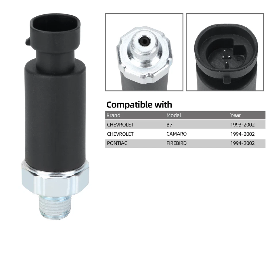 Engine Oil Pressure Sensor For Chevrolet Camaro 1994-1995 3.4L V6 19244509 - Image 2 of 4
