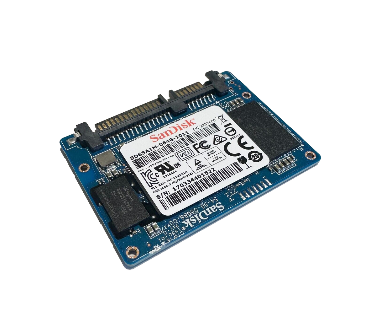 NEW SanDisk SD6SA1M-064G-1011 X110 64GB SATA 6Gbps Half-Slim SATA