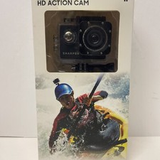 Sharper Image HD 720p Action Cam SVC898BK New Camera Portable Waterproof 8gb
