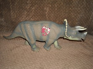 jurassic park triceratops toy