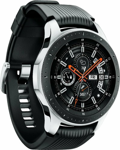SAMSUNG Galaxy SM-R800 Orologio Bluetooth Smartwatch 46mm Acciaio Inox  AMOLED | eBay
