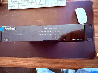 Araknis Networks AN 520 RT 2.5Gbps Dual WAN Wired 1U Rackmount Router