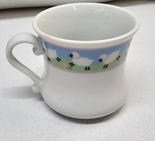 Teleflora Gift Baby Mug With Sheep Banner farm childs cup