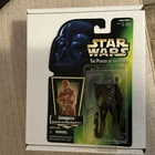 Star Wars Power of the Force POTF Green Card Chewbacca Action Figure