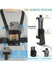 Chest Mount Harness Strap Phone Holder Action Camera POV for Mobile Phone EM