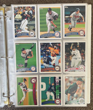2011 TOPPS BASEBALL UPDATE SET ( 1-330) TROUT, ALTUVE R/C IN BINDER