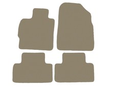 Basic Fußmatten, Autoteppiche für Mazda CX-7 2006-2012 Beige x14 Rand