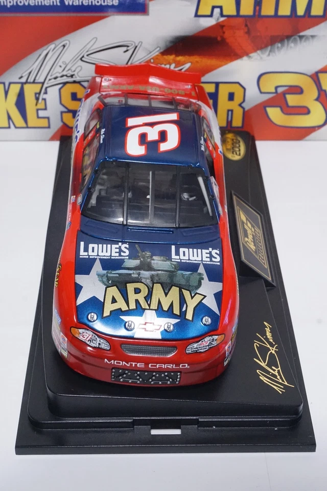 Mike Skinner 2000 Army Lowe’s Nascar 1/24 Diecast Revell Patriotic Chevy Foto 3 de 4