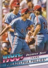 2020 Topps #DB-58 Philadelphia Phillies Decades' Best (Series Two)