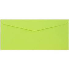 JAM PAPER #9 Business Colored Envelopes - 3 7/8 x 8 7/8 - Ultra Lime Green - ...