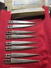 LOT OF (5) VTG Sets of Dubl Duck Detachable Blades Dubl Duck Detachable Shears