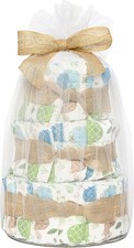 The Honest Company Diaper Cake Clean 35 Count Pack of 1 , Turtle Time