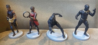 Black Panther Disney Store Figures Set of 4