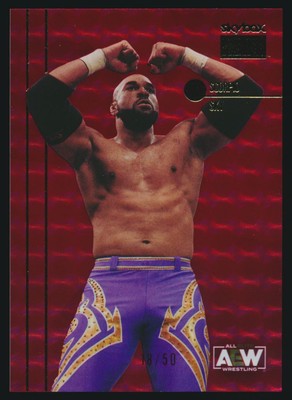2022 AEW Metal Universe Premium Star Rubies #PP-24 Scorpio Sky 18/50