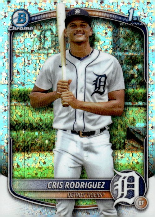2025 Bowman Chrome #BCP-250 Cris Rodriguez Prospects Mini-Diamond