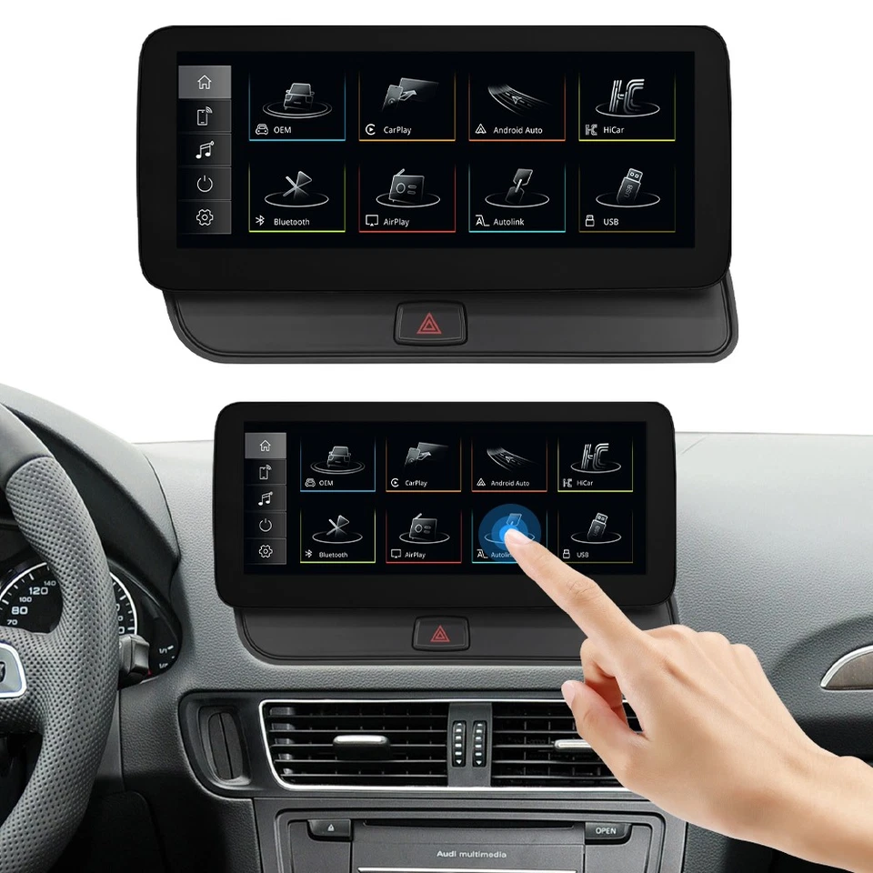 12.3' Wireless Carplay For Audi Q5 SQ5 Stereo Multimedia TouchScreen Autoradio — 第 2/4 张图片