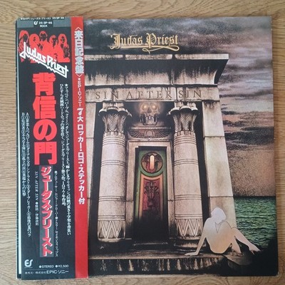 Judas Priest - Sin After Sin LP JAP-1979 REISSUE NM/VG+