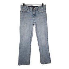 Wrangler Womens Vintage Light Wash Cash No Gap Waistband Denim Jeans 5 / 6