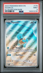 Squirtle 170/165 Scarlet & Violet 151 Illustration Rare