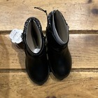 Wonder Nation Toddler Girls Sweater Knit Black Ankle Height Boot, Size 9 — photo 3