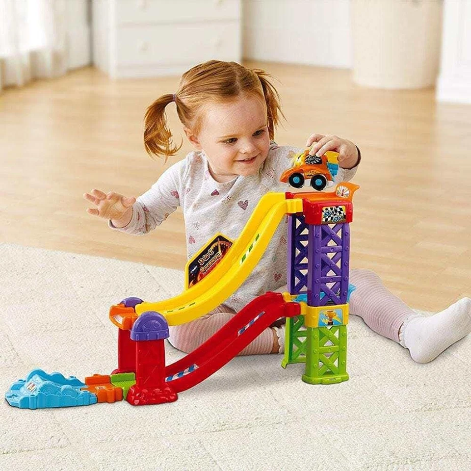 VTech Toot-Toot Drivers 3-in-1 Raceway, Toy Car racing Track for Boys and Girls, - Image 3 of 3