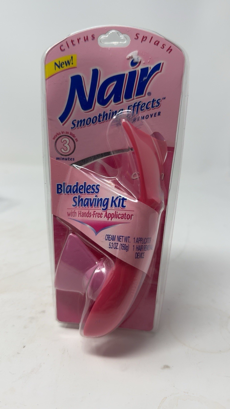 Nair Bladeless Shaving Kit Hair Remover Citrus Splash with H
