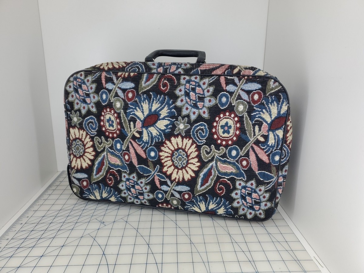 【Bantam Travelware 70's 】レトロ花柄トランク Bantam Travelware 70's 】レトロ花柄トランク Set of 2 Vintage