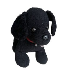 Build A Bear Black Lab Labrador Retriever Puppy Dog Plush Animal Retired BAB