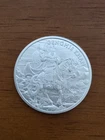 1 oz Legendary Warriors: Genghis Khan Silver Round (BU)