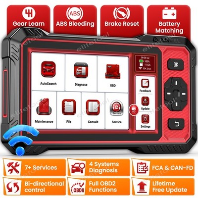 ANCEL DS400 LITE Bidirectional OBD2 Scanner ABS Engine SRS TCM Diagnostic Tool