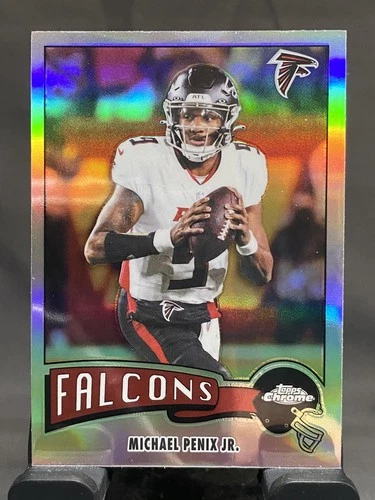 2025 Topps Chrome Michael Penix Jr. Base (RAW)