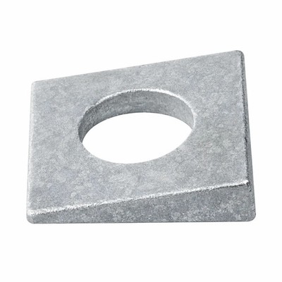 BULK BOX! 1'' Square Beveled Malleable Iron Washer HDG 135pcs