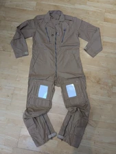 Royal Air Force Aircrew Flight Suit Coverall MK16A Desert Tan leg pockets 38-42"