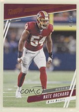 2020 Panini Prestige Xtra Points Orange 44/50 Nate Orchard #157 1p5