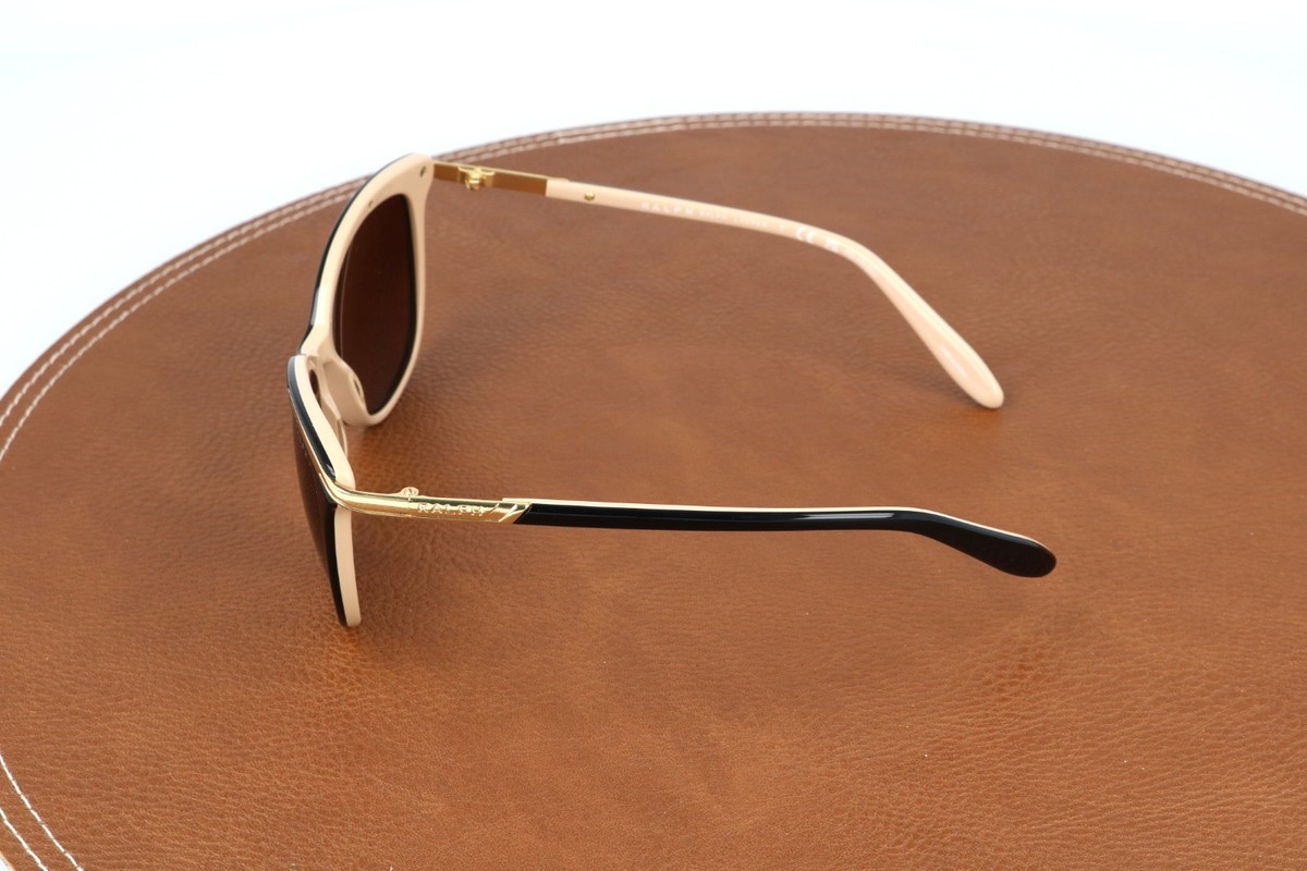 Ralph Lauren RA5203 1090/T5 Black/Gold Cat Eye Polarized  display picture 1