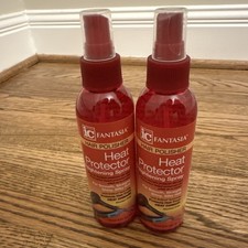 IC Fantasia Hair Polisher - Heat Protector Straightening Spray - 6 fl oz 2 Pack