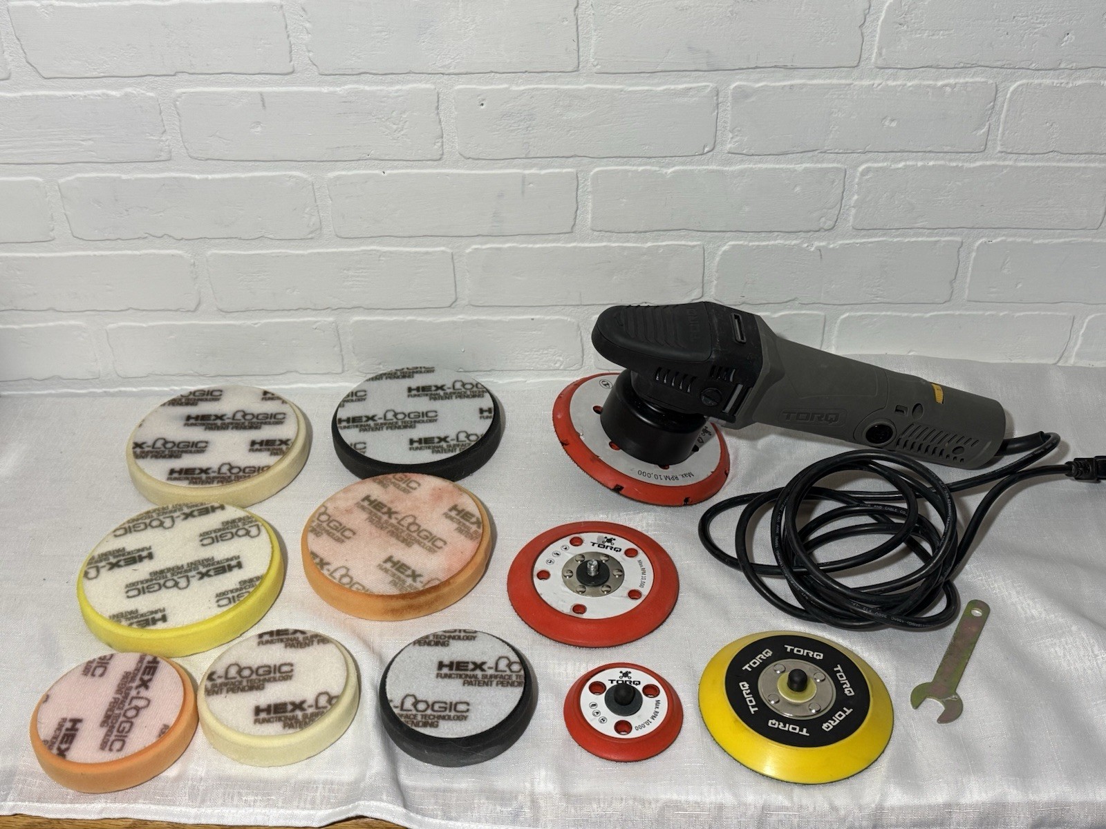 TorqX Random Orbital Polisher/Buffer 700w 1200-4200rpm 6-Spe