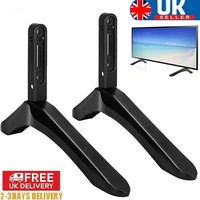 TV Stand Leg TV Base Pedestal Feet Desk Top Pedestal Mount For Most 32-65