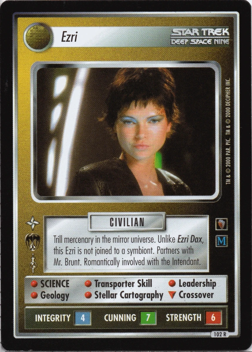 Star Trek CCG Rare Individual Collectible Card Game Cards for sale