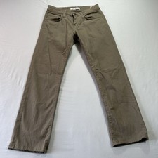 Mavi Jeans Pants Mens 28x30 Brown Zach Straight Leg Stretch Cotton Casual