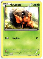 Dwebble 13/113 Legendary Treasures Common