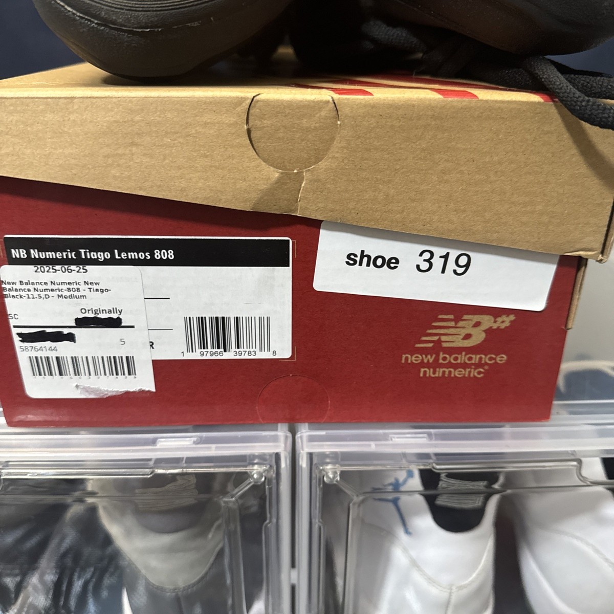 じゅん Size 11.5 - Tiago Lemos x New Balance Numeric 808 'Black Coffee