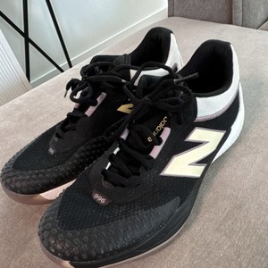 New Balance MCH996V4 Men's Tennis Shoes Black White US 10.5 D Width Black White