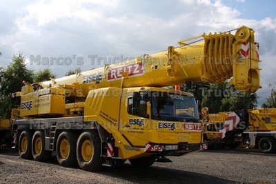 LKW Foto Grove Kranwagen Deutschland gelb EISELE REITZ Frankfurt / M. #o3wf