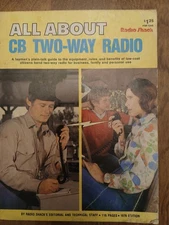 All About CB Two-Way radio Hy Siegel Radio Shack 1976 Paperback VG