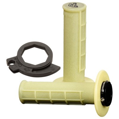 Renthal Aramid Half Waffle Mx R-Works Lock-On Grips - 2136760019